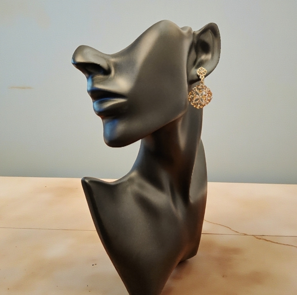 Gold Statement Earrings